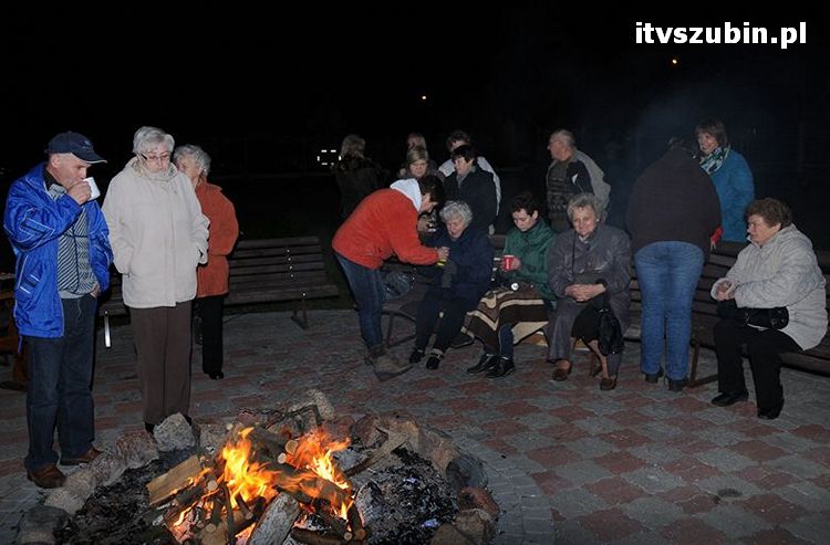Figurka Serca Pana Jezusa w Szubin Wsi poświęcona