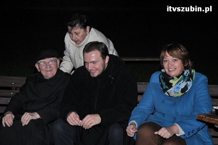 Figurka Serca Pana Jezusa w Szubin Wsi poświęcona