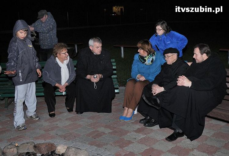 Figurka Serca Pana Jezusa w Szubin Wsi poświęcona