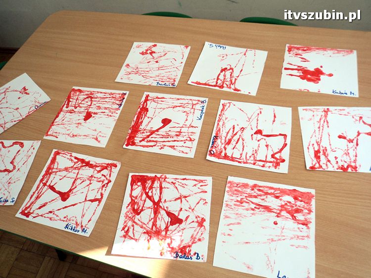 Twórcze Smerfiki z szubińskiego przedszkola nr 2