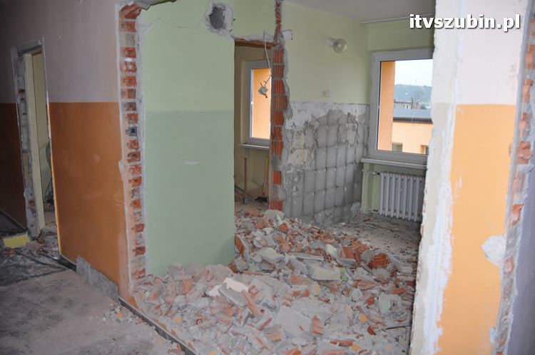 Ruszył remont budynku internatu adaptowanego na placówkę opiekuńczo-wychowawczą w Szubinie