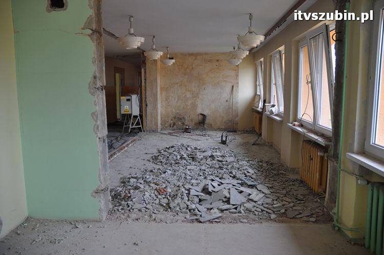 Ruszył remont budynku internatu adaptowanego na placówkę opiekuńczo-wychowawczą w Szubinie