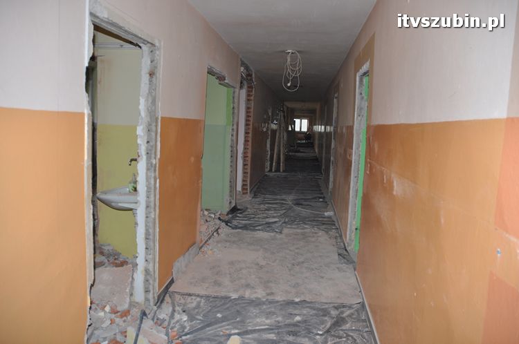 Ruszył remont budynku internatu adaptowanego na placówkę opiekuńczo-wychowawczą w Szubinie