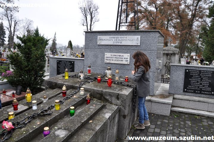 Historia XX wieku na szubińskich Powązkach dla Gimnazjum nr 1