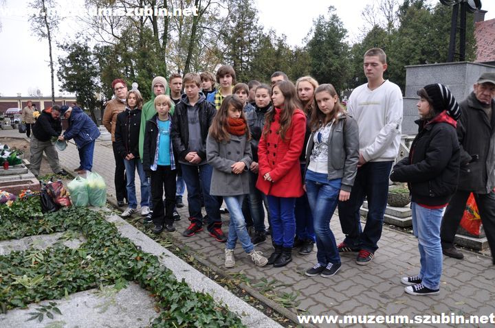 Historia XX wieku na szubińskich Powązkach dla Gimnazjum nr 1