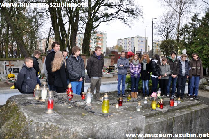 Historia XX wieku na szubińskich Powązkach dla Gimnazjum nr 1