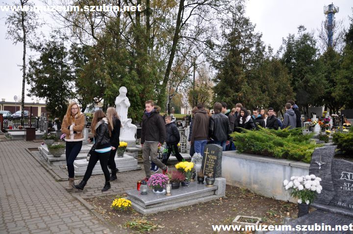 Historia XX wieku na szubińskich Powązkach dla Gimnazjum nr 1