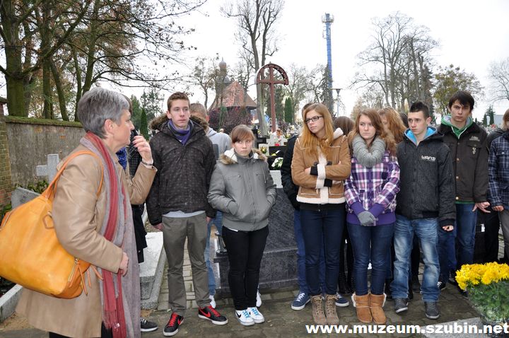 Historia XX wieku na szubińskich Powązkach dla Gimnazjum nr 1