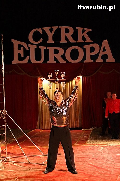 Cyrk Europa w Szubinie - 12 listopada 2012 r.