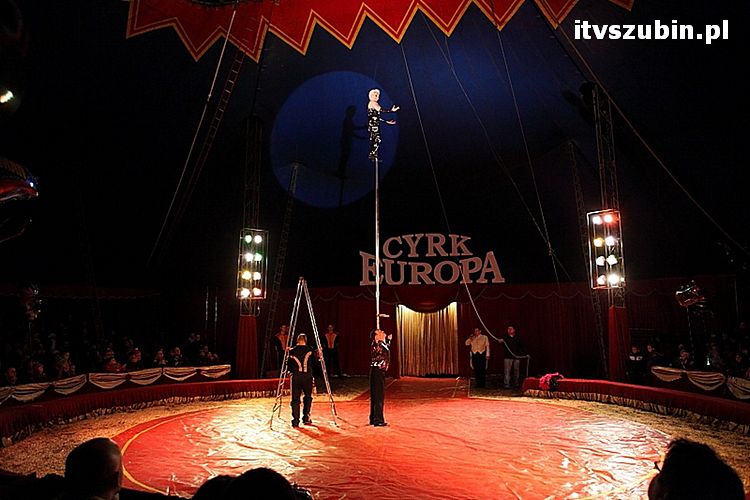 Cyrk Europa w Szubinie - 12 listopada 2012 r.