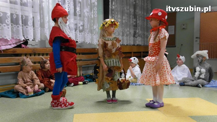 O gęsiareczce Kasieni i cudownych listkach pani Jesieni