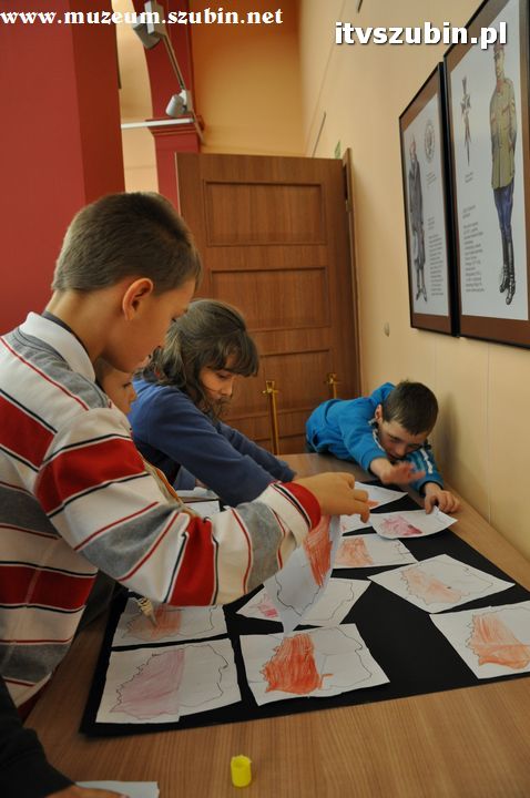 Lekcja muzealna dla uczniów IIc z Zespołu Szkół w Szubinie