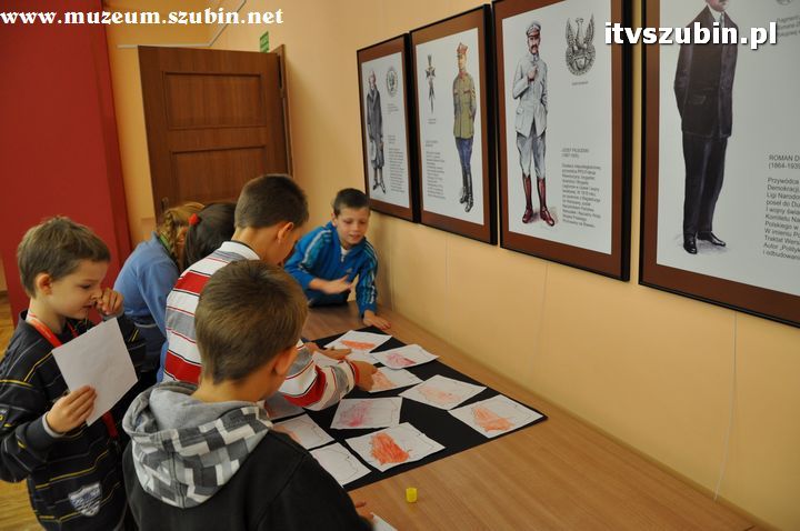 Lekcja muzealna dla uczniów IIc z Zespołu Szkół w Szubinie
