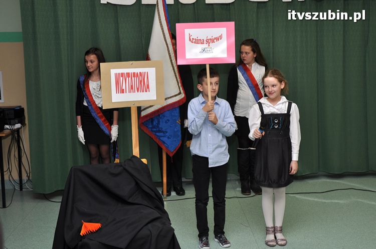 Pasowanie na ucznia w Szkole Podstawowej nr 1 w Szubinie