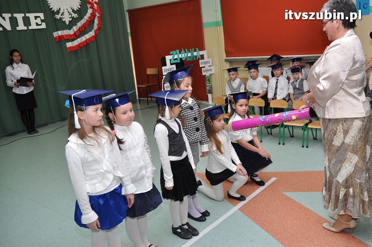 Pasowanie na ucznia w Szkole Podstawowej nr 1 w Szubinie
