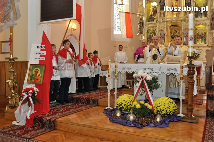 Uroczystości z okazji Święta Niepodległości w Szubinie