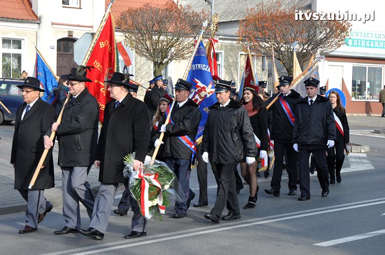 Uroczystości z okazji Święta Niepodległości w Szubinie