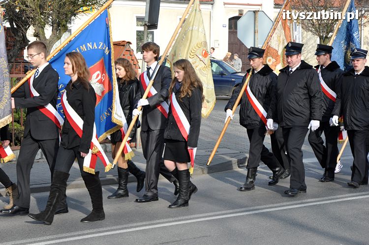 Uroczystości z okazji Święta Niepodległości w Szubinie