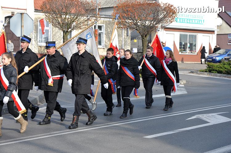 Uroczystości z okazji Święta Niepodległości w Szubinie