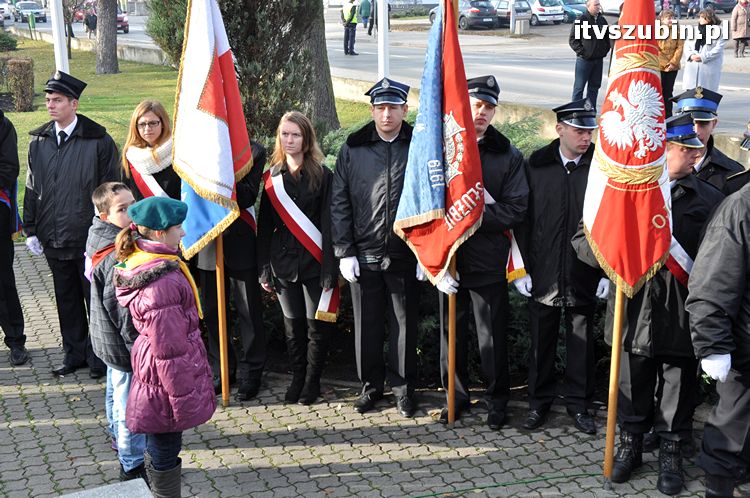 Uroczystości z okazji Święta Niepodległości w Szubinie