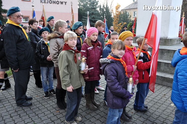 Uroczystości z okazji Święta Niepodległości w Szubinie
