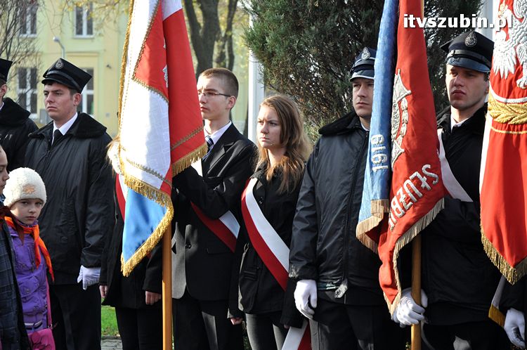 Uroczystości z okazji Święta Niepodległości w Szubinie