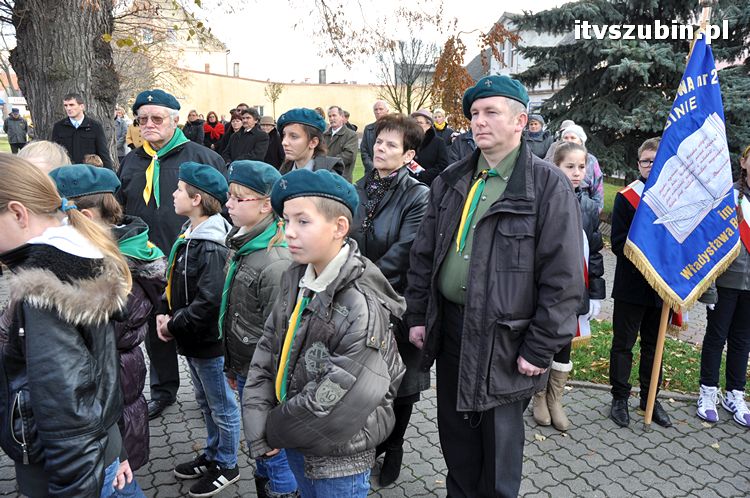 Uroczystości z okazji Święta Niepodległości w Szubinie