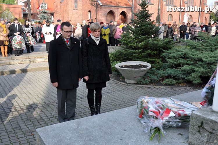 Uroczystości z okazji Święta Niepodległości w Szubinie