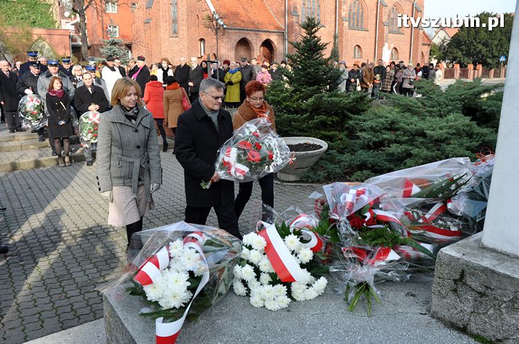 Uroczystości z okazji Święta Niepodległości w Szubinie