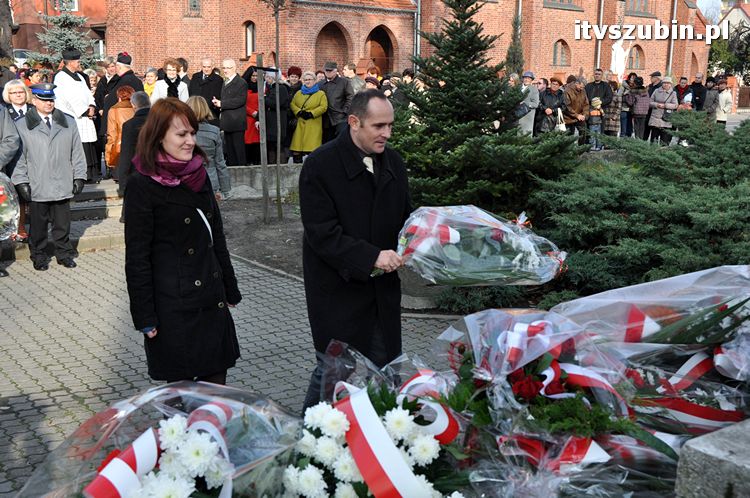 Uroczystości z okazji Święta Niepodległości w Szubinie
