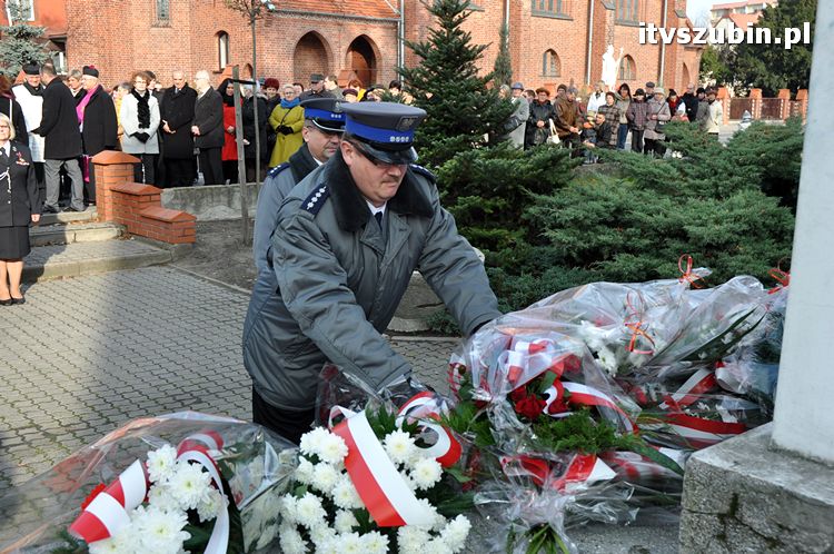 Uroczystości z okazji Święta Niepodległości w Szubinie