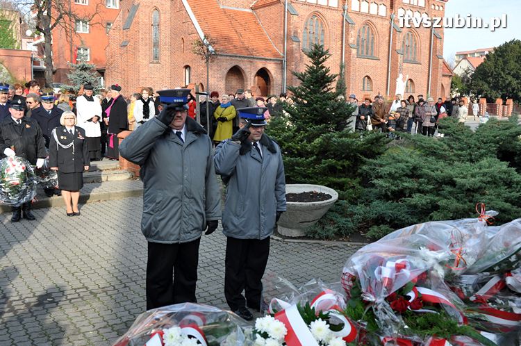 Uroczystości z okazji Święta Niepodległości w Szubinie