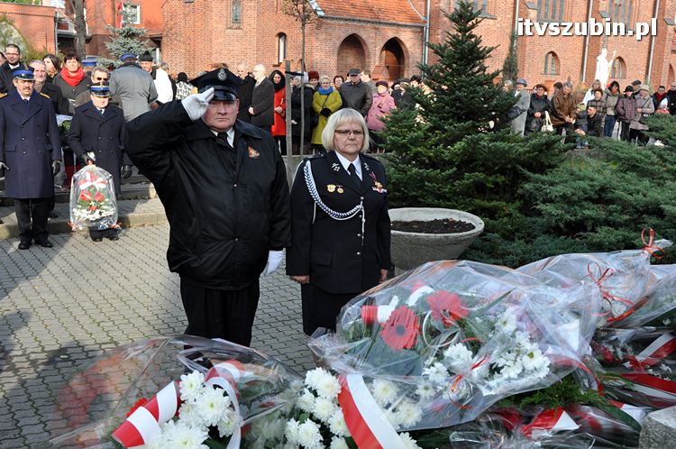 Uroczystości z okazji Święta Niepodległości w Szubinie