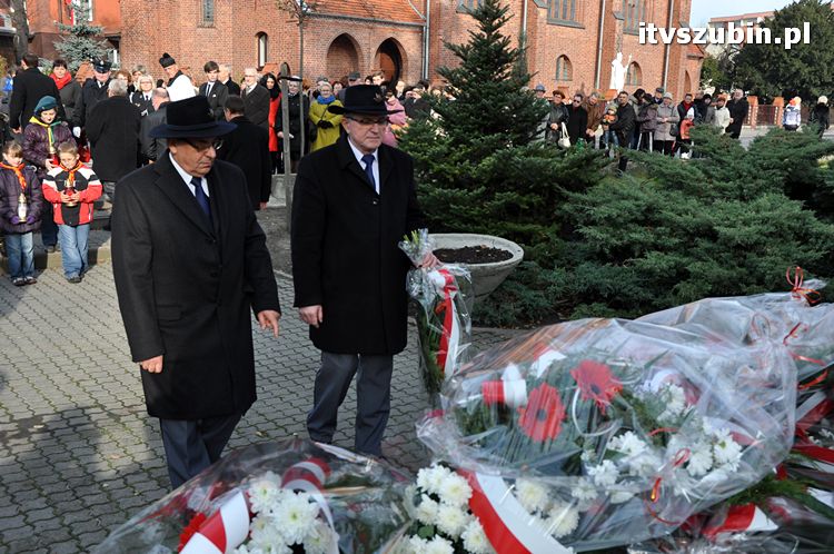 Uroczystości z okazji Święta Niepodległości w Szubinie
