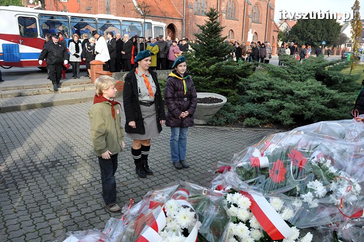 Uroczystości z okazji Święta Niepodległości w Szubinie