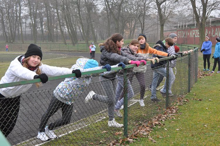 Bieg Coopera na szubińskim stadionie