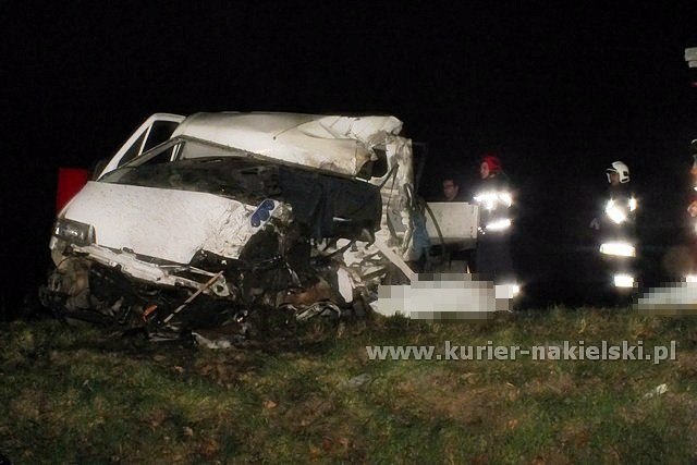 Dwie osoby poniosły śmierć w wypadku pod Strzelewem