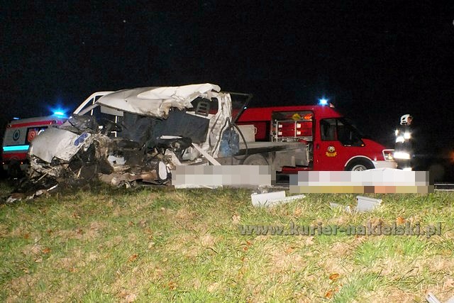 Dwie osoby poniosły śmierć w wypadku pod Strzelewem