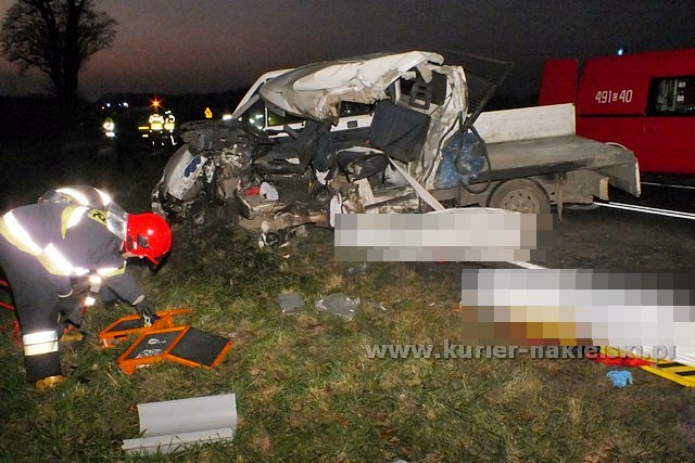 Dwie osoby poniosły śmierć w wypadku pod Strzelewem