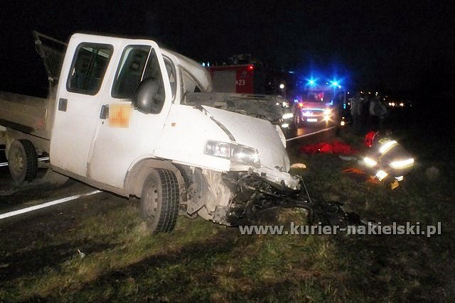 Dwie osoby poniosły śmierć w wypadku pod Strzelewem