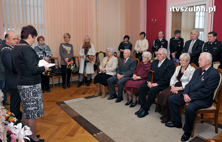 Trzy pary świętowały 55. rocznicę pożycia małżeńskiego