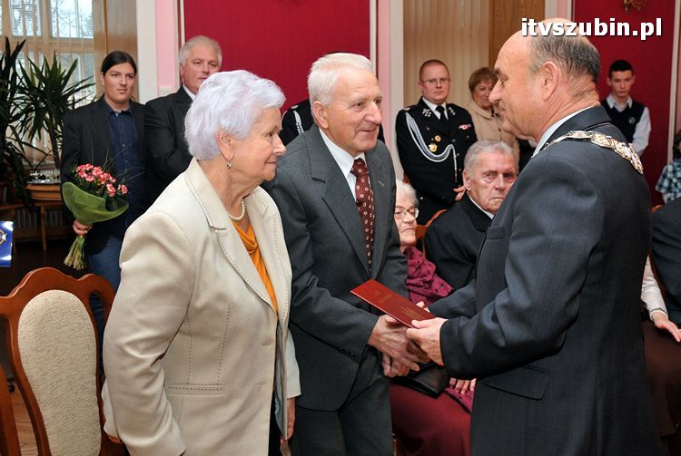 Trzy pary świętowały 55. rocznicę pożycia małżeńskiego