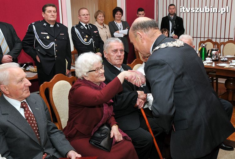 Trzy pary świętowały 55. rocznicę pożycia małżeńskiego