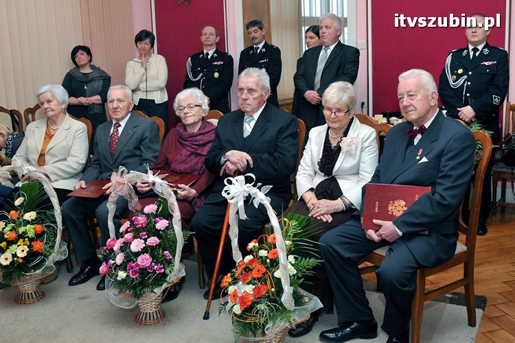 Trzy pary świętowały 55. rocznicę pożycia małżeńskiego