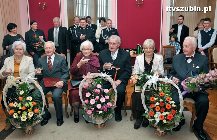 Trzy pary świętowały 55. rocznicę pożycia małżeńskiego