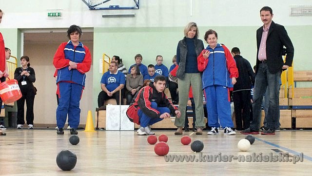 Międzywarsztatowe Wojewódzkie Zawody Osób Niepełnosprawnych w Bocci