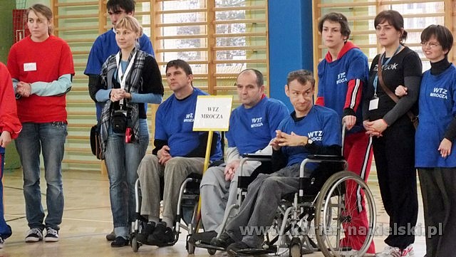 Międzywarsztatowe Wojewódzkie Zawody Osób Niepełnosprawnych w Bocci