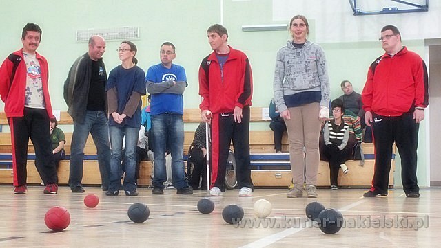 Międzywarsztatowe Wojewódzkie Zawody Osób Niepełnosprawnych w Bocci