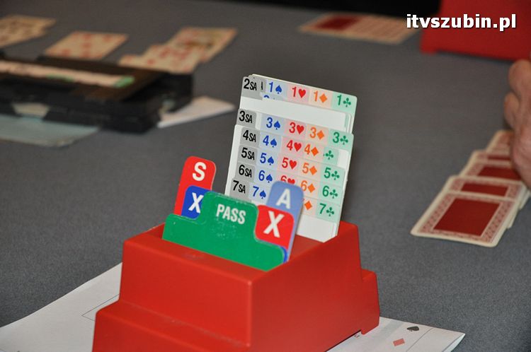 Jesienny Turniej Par w brydżu sportowym w SDK