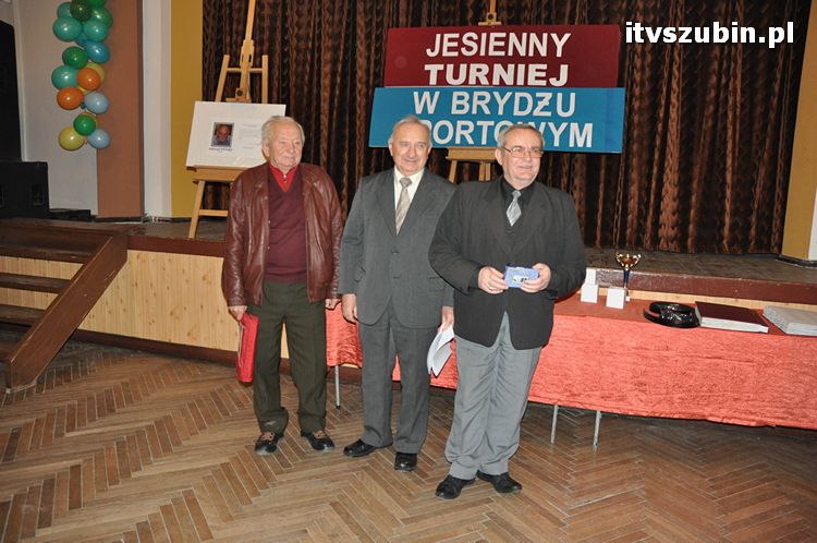 Jesienny Turniej Par w brydżu sportowym w SDK
